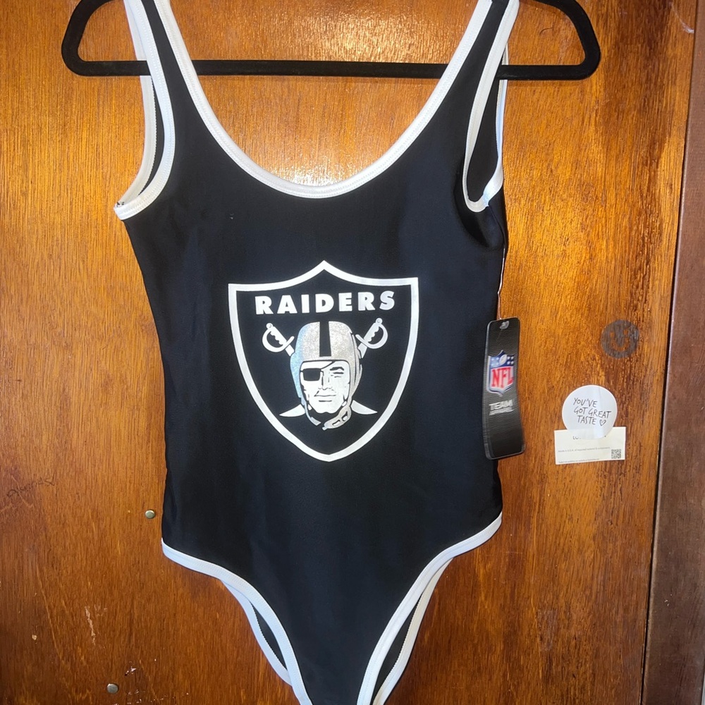 Raiders bodysuit NWT